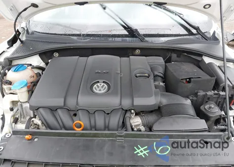 2012 Volkswagen Passat Se z USA, uszkodzony, nr VIN 1VWBP7A3XCC043542